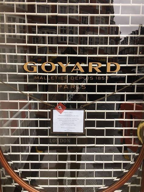 goyard london reviews|goyard london location.